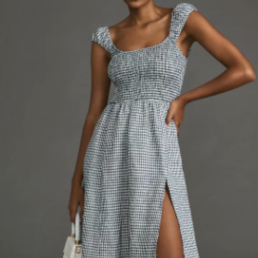 Reformation Tavi Linen Dress